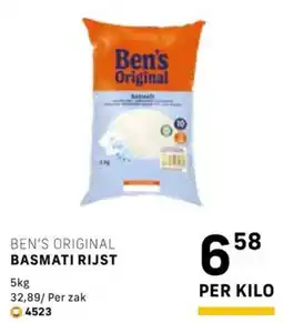 Bidfood Ben's original basmati rijst aanbieding