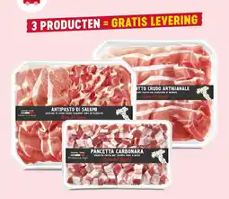 Delhaize Pancetta carbonara rosa dell'angelo aanbieding