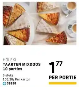 Bidfood Holeki taarten mixdoos aanbieding
