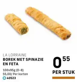 Bidfood Borek met spinazie en feta aanbieding