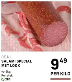 Bidfood De nil salami special met look aanbieding