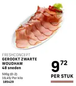 Bidfood Gerookt zwarte woudham aanbieding
