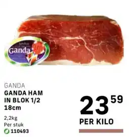 Bidfood Ganda ham aanbieding