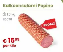 Bidfood Kalkoensalami Pepino aanbieding