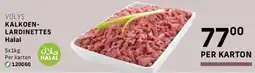 Bidfood Volys kalkoen-lardinettes halal aanbieding