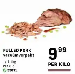 Bidfood Pulled pork aanbieding