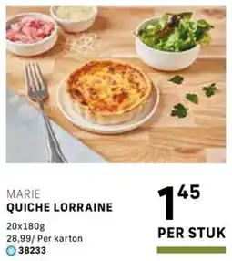 Bidfood Marie quiche lorraine aanbieding