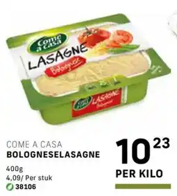 Bidfood Come a casa lasagne bolognese aanbieding