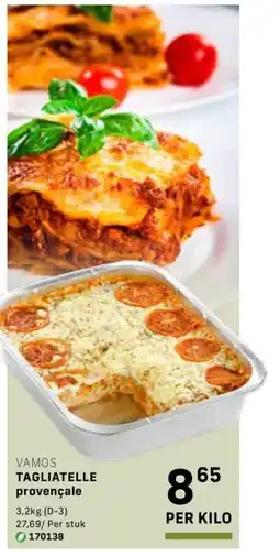Bidfood Vamos tagliatelle provençale aanbieding