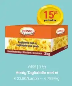 Bidfood Honig Tagliatelle met ei aanbieding