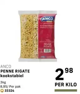 Bidfood Anco penne rigate kookstabil aanbieding
