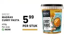 Bidfood Bresc madras curry pasta aanbieding