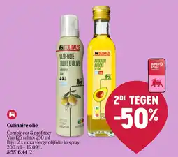 Delhaize Culinaire olie aanbieding