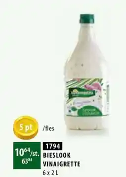 Bidfood Bieslook vinaigrette aanbieding