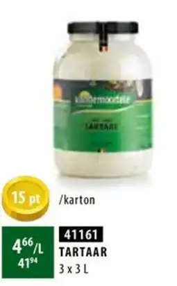 Bidfood Tartaar aanbieding