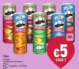 Delhaize Chips Pringles aanbieding