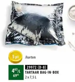 Bidfood Tartaar bag-in-box aanbieding