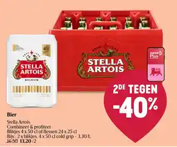 Delhaize Bier Stella Artois aanbieding
