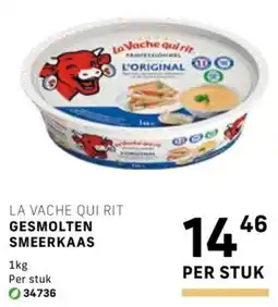 Bidfood La vache qui rit gesmolten smeerkaas aanbieding
