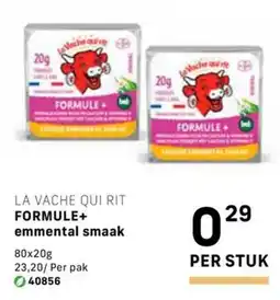 Bidfood La vache qui rit formule+ emmental smaak aanbieding