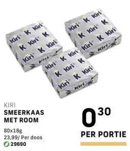 Bidfood Kiri smeerkaas met room aanbieding