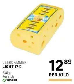Bidfood Leerdammer light aanbieding