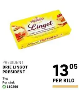 Bidfood President brie lingot aanbieding