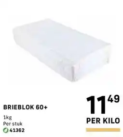 Bidfood Brieblok 60+ aanbieding
