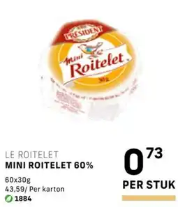 Bidfood Le roitelet mini roitelet 60% aanbieding