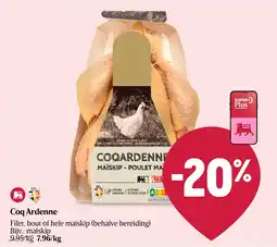Delhaize Coq Ardenne aanbieding