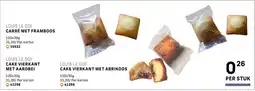 Bidfood Louis le gof cake vierkant met abrikoos aanbieding