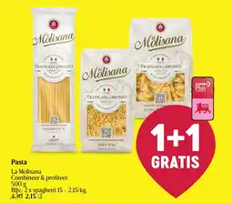 Delhaize Pasta La Molisana aanbieding