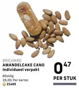 Bidfood Amandelcake cano aanbieding