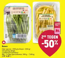 Delhaize Bonen aanbieding