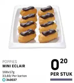 Bidfood Poppies mini eclair aanbieding