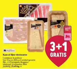 Delhaize Kaas of fijne vleeswaren aanbieding