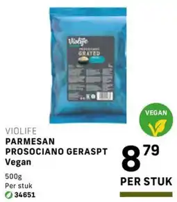 Bidfood Violife parmesan prosociano geraspt aanbieding