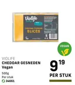 Bidfood Violife cheddar gesneden aanbieding