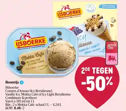 Delhaize Roomijs aanbieding