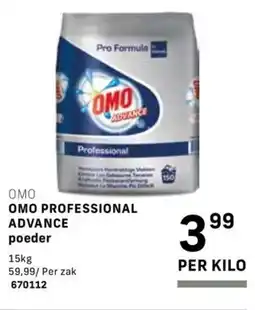 Bidfood Omo professional advance poeder aanbieding