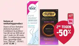Delhaize Intiem of ontharingsproduct aanbieding