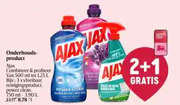 Delhaize Ajax reinigingsproduct aanbieding