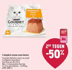 Delhaize Mousseline met kip aanbieding
