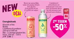 Delhaize Energiedrank Buddy aanbieding