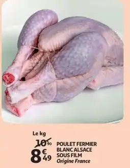 Auchan Poulet fermier blanc alsace aanbieding