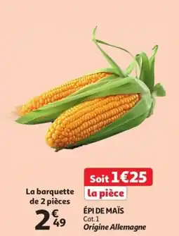 Auchan Épi de maïs aanbieding