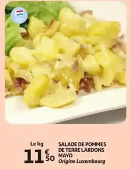 Auchan Salade de pommes de terre lardons mayo aanbieding