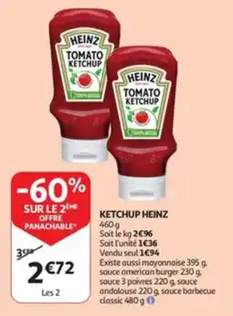 Auchan Ketchup heinz aanbieding