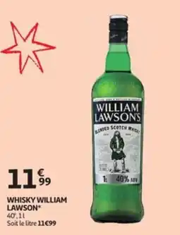 Auchan whisky william lawson* aanbieding