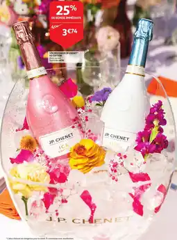 Auchan Vin mousseux jp chenet ice edition aanbieding